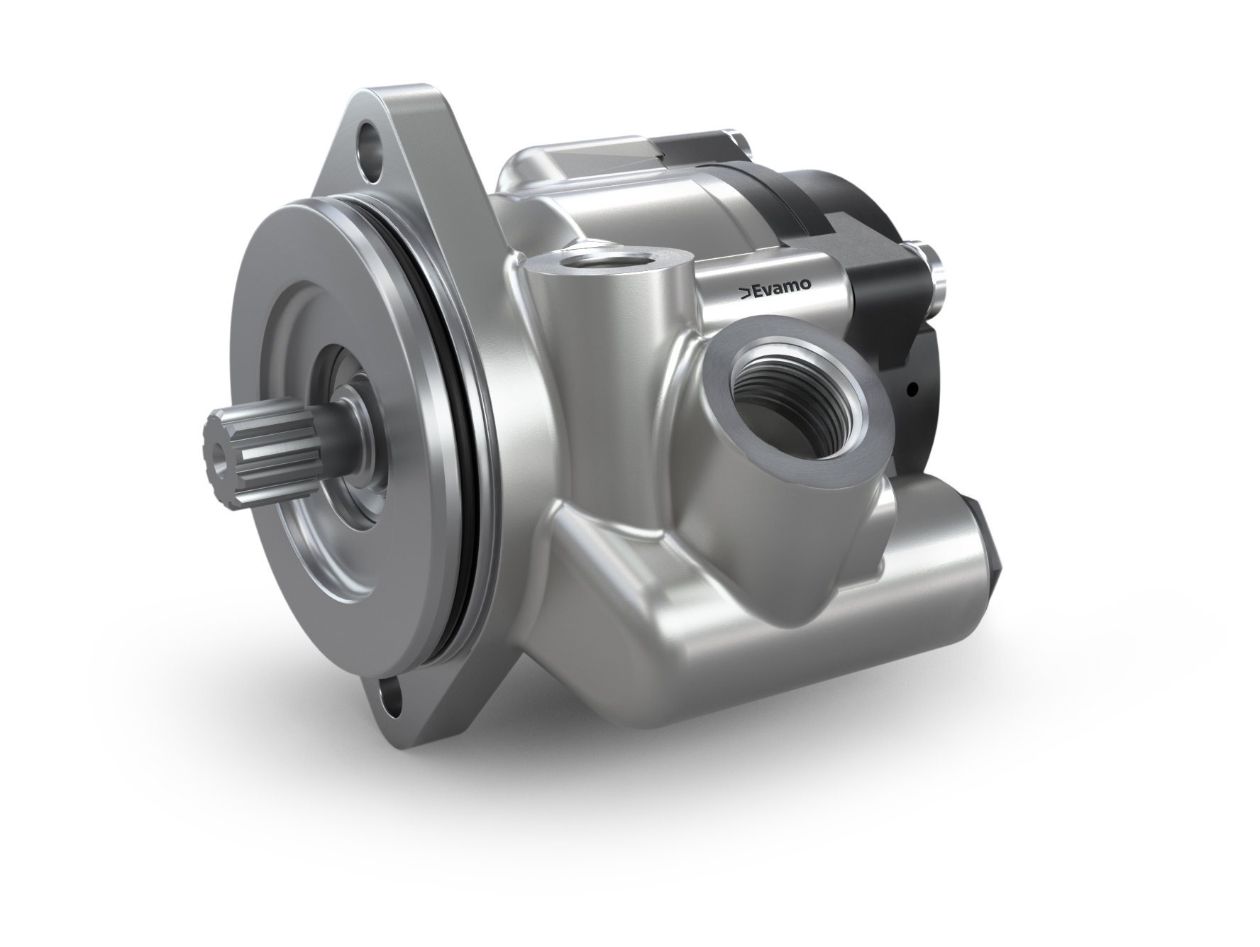 The innovative product design of the FN4 commercial vehicle power steering pump allows connection to the air compressor or an engine power take-off.ensure energy savings for commercial vehicles.